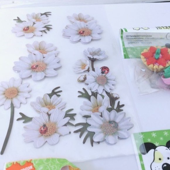 NEW Stationary Stickers and Erasers Bundle - Picture 3 of 7